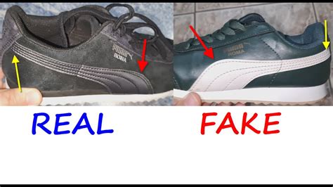fake vs real puma shoes